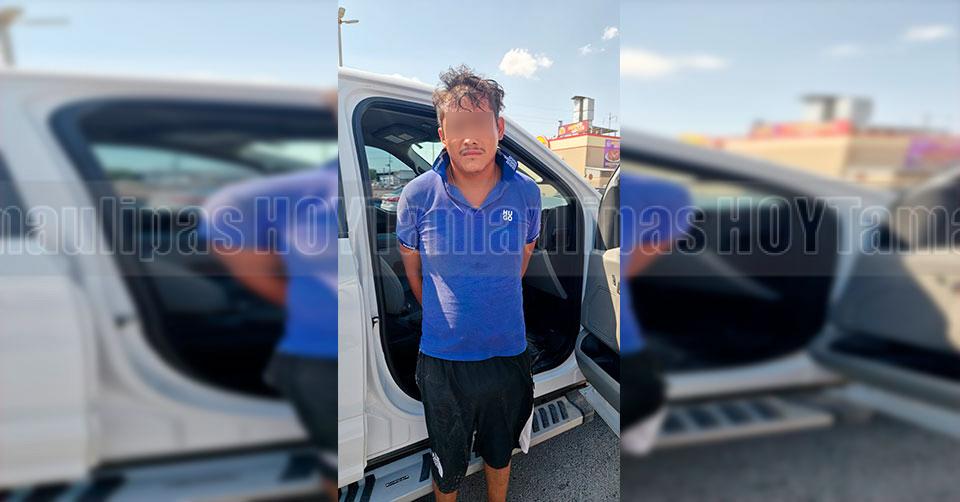 Detienen a presunto extorsionador en Reynosa por exigir camioneta