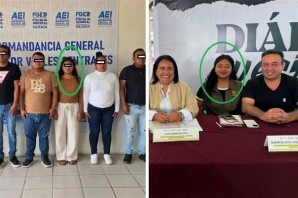 Detienen a funcionaria de Oaxaca ligada a sindicato criminal