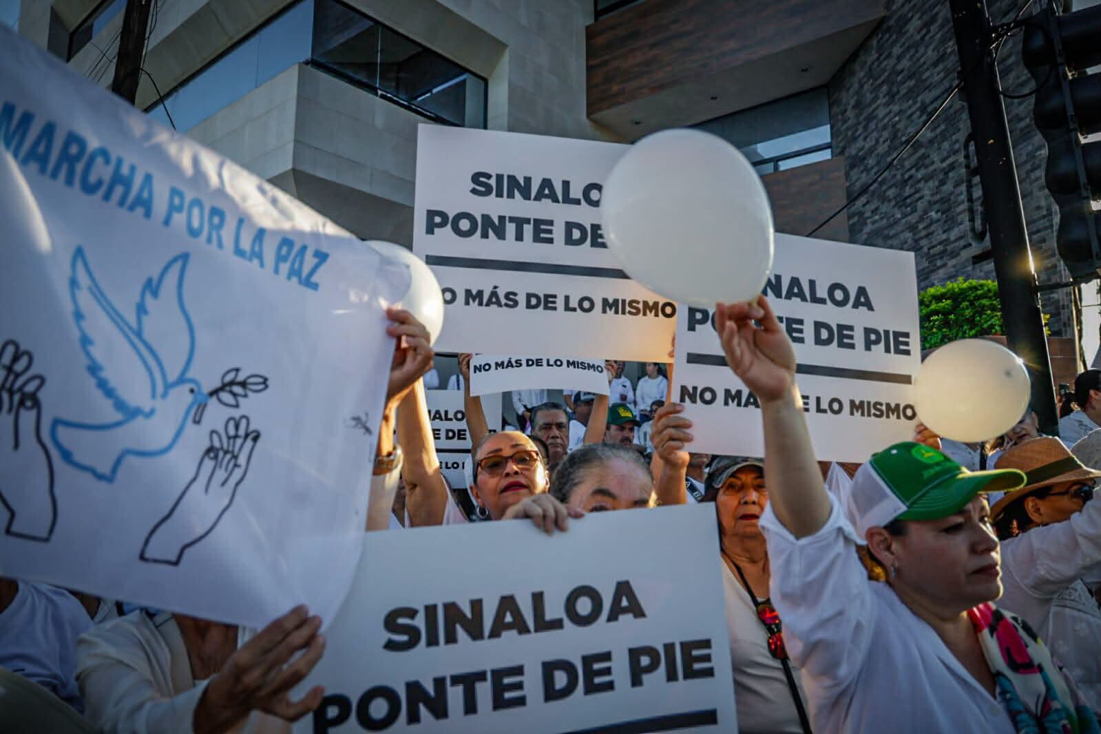 Marcha por la paz en Sinaloa