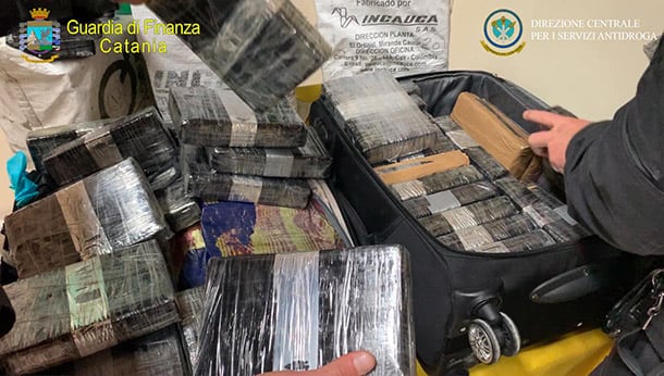 Cártel de Sinaloa en Italia (Foto: Guardia Di Finanza)