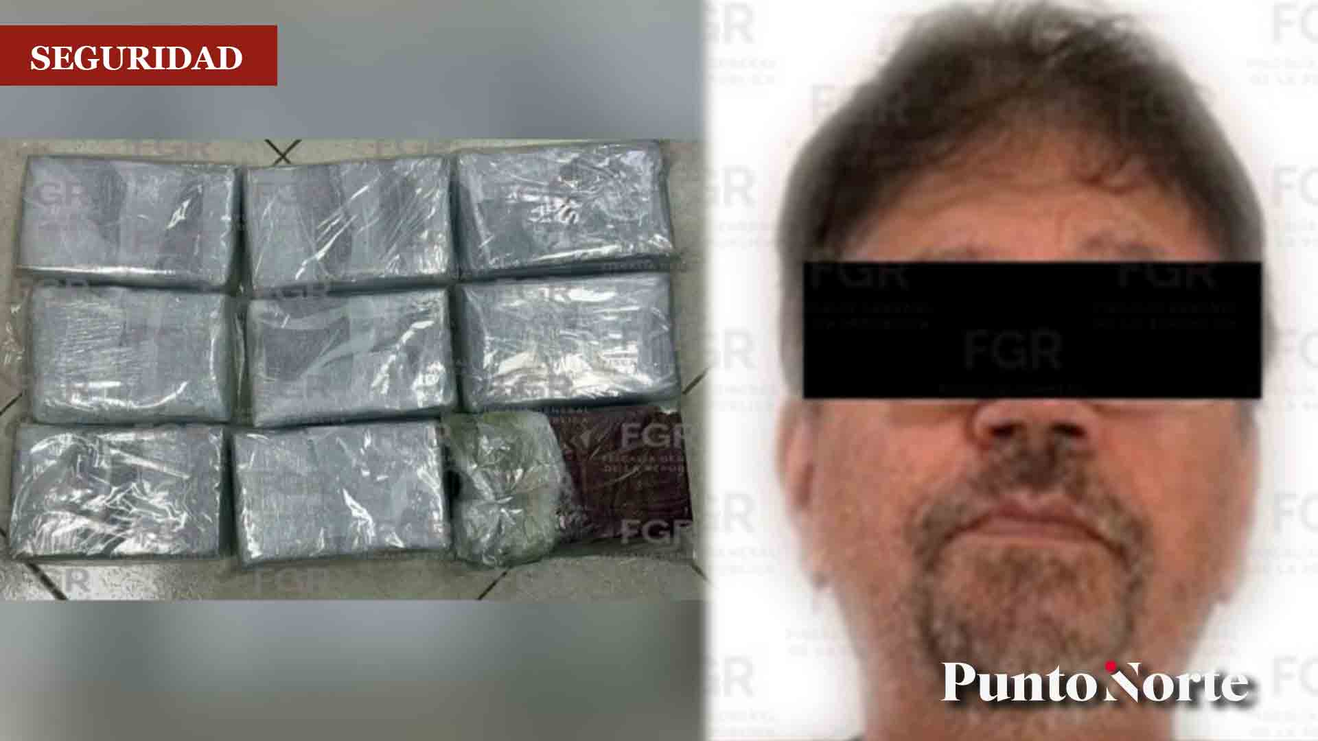 Detienen a hombre con más de 9 kilos de cocaína en la Transpeninsular - Punto Norte