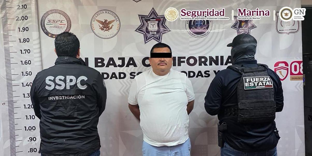 Detienen en Mexicali a ‘Isra’, presunto operador de ‘Los Rusos’ del Cártel de Sinaloa