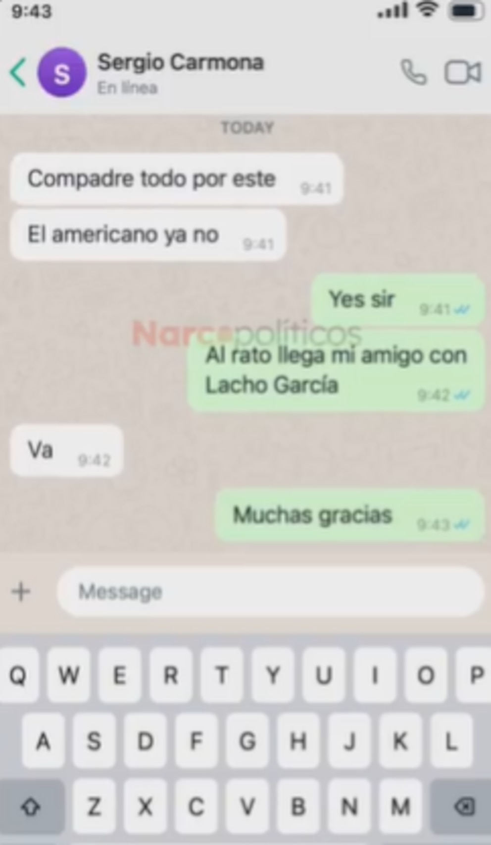 Revelan chats de Sergio Carmona, “El Rey del Huachicol”, que vinculan a senador morenista con red de Tamaulipas