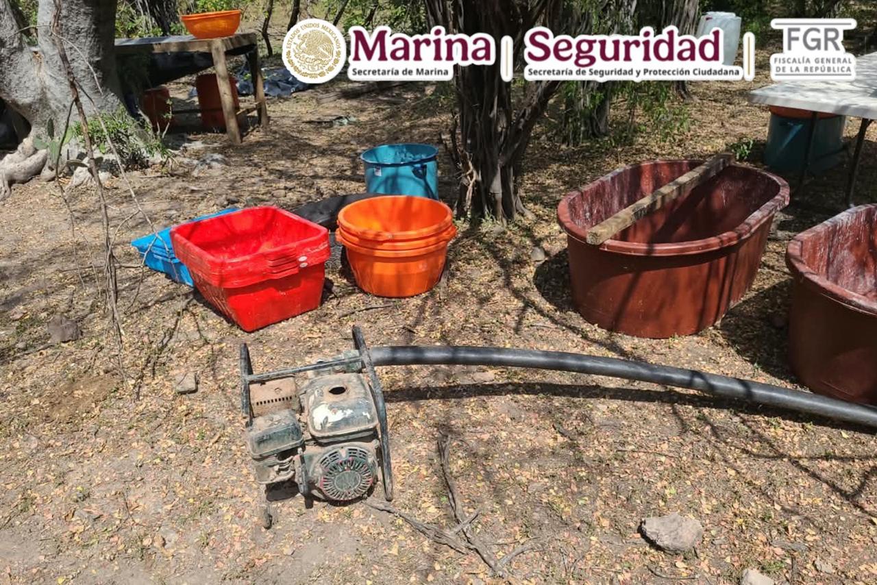 Localizan y deshabilitan un narcolaboratorio en Culiacán: fueron confiscados 100 kilos de metanfetamina