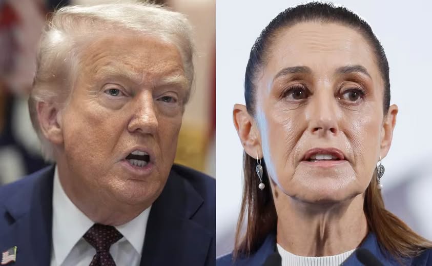 Trump reitera que los cárteles controlan México; "se lo dije a Sheinbaum", afirma - nuevolaredo.tv