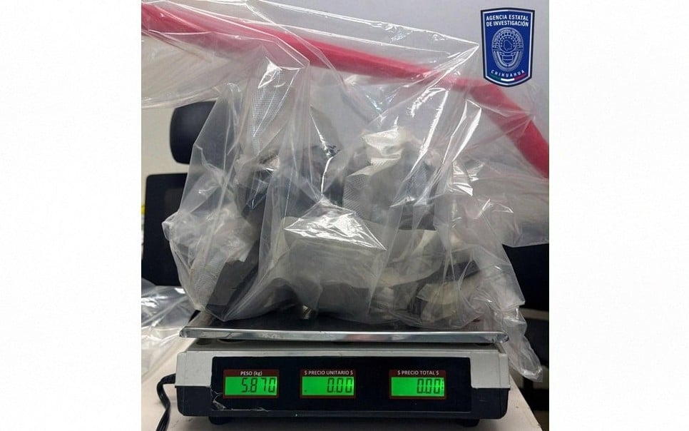 Nearly 6 kilograms of suspected fentanyl seized in Juárez