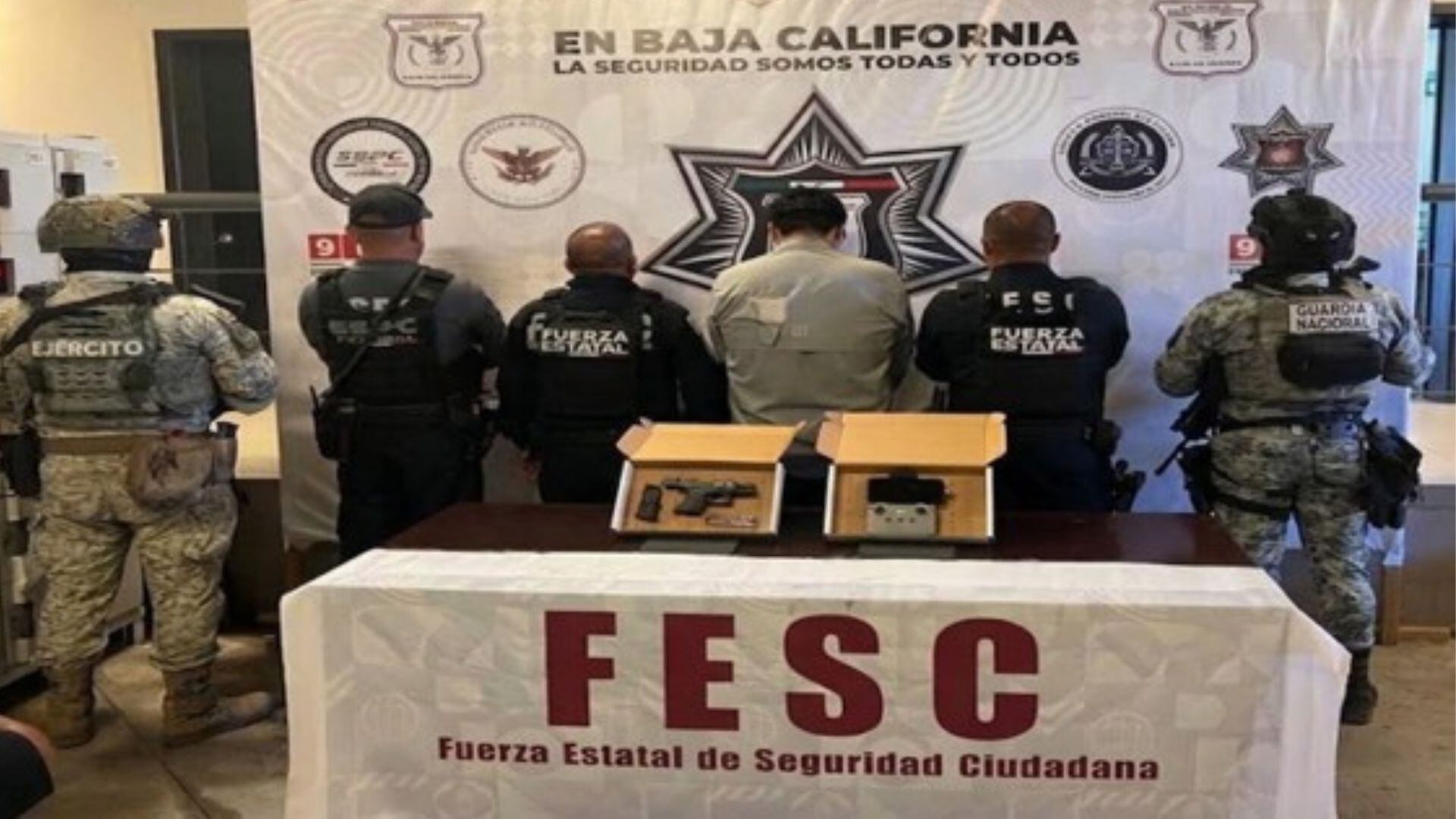 Five drones disabled in Tijuana border operation
