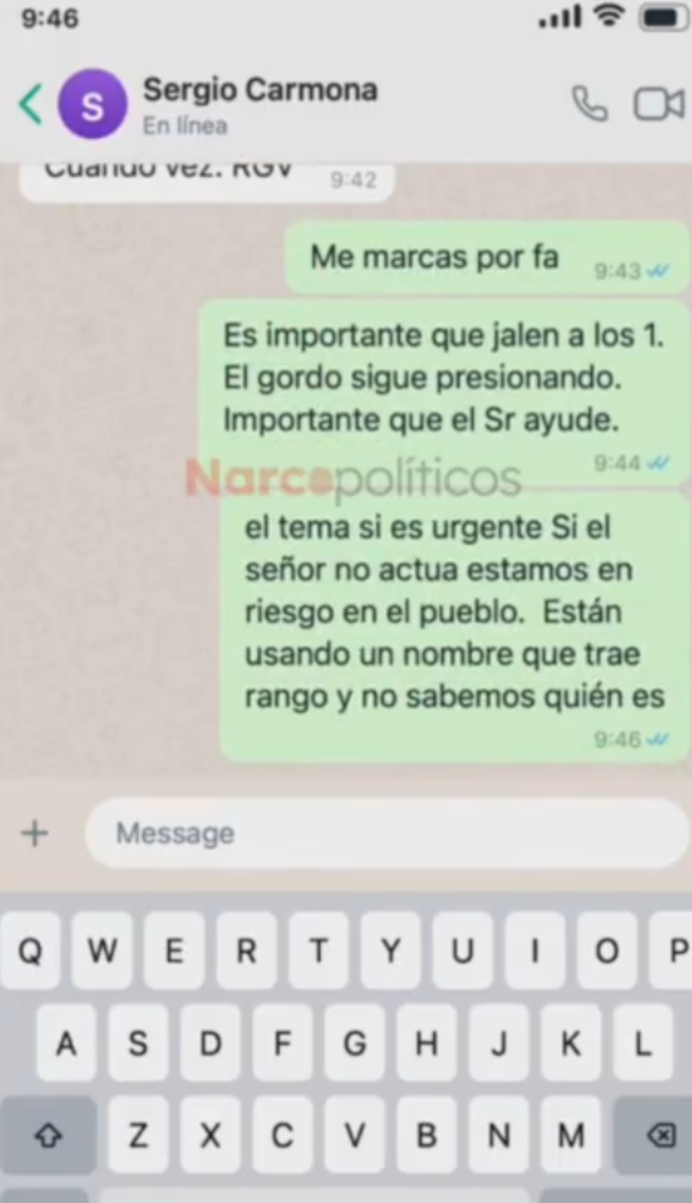Revelan chats de Sergio Carmona, “El Rey del Huachicol”, que vinculan a senador morenista con red de Tamaulipas