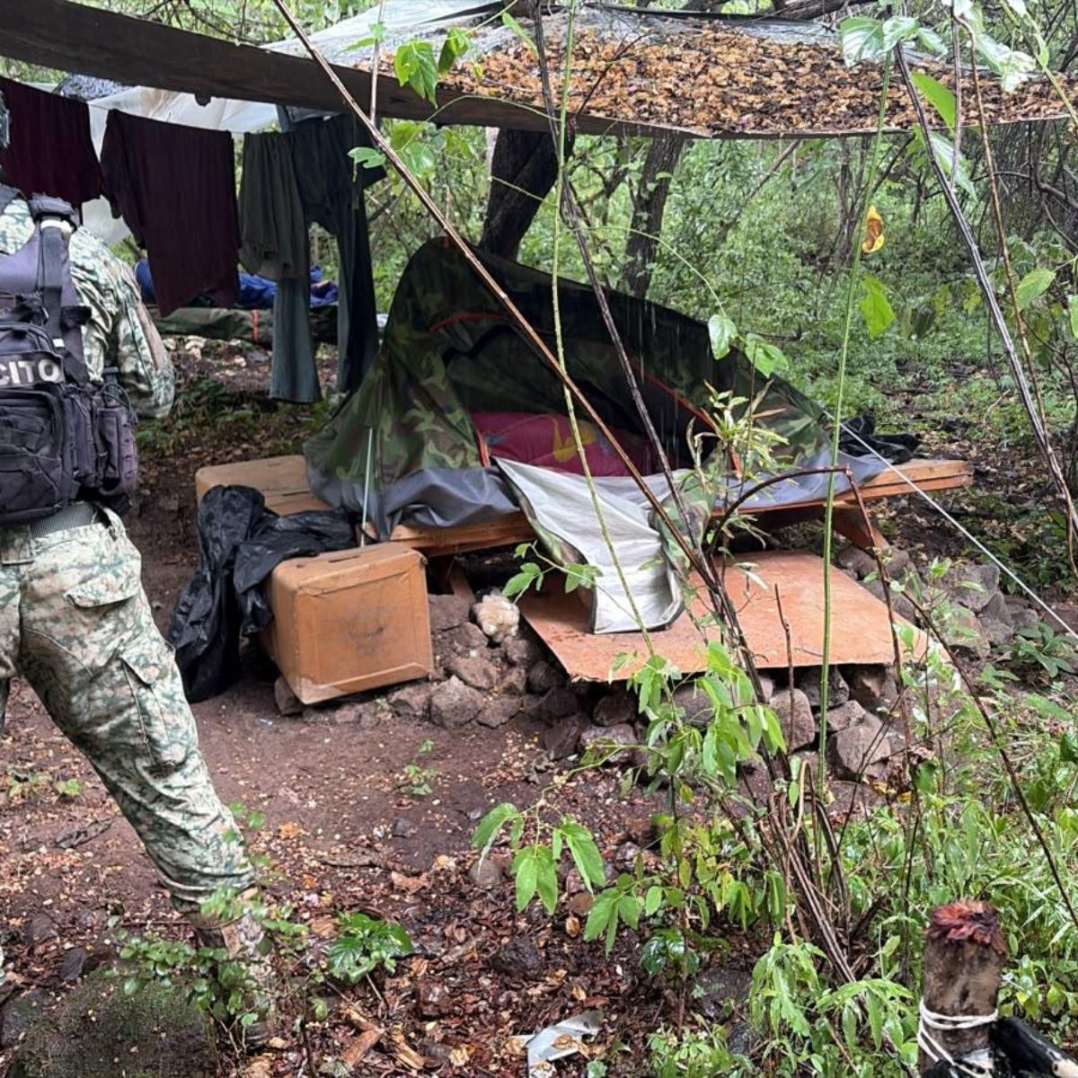 Army dismantles suspected meth lab in Santa María del Oro