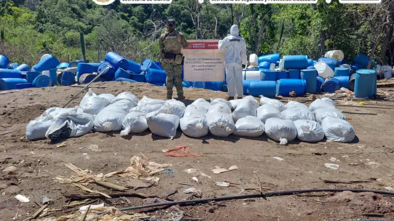 Officials Report Massive Culiacán Meth Lab Seizure