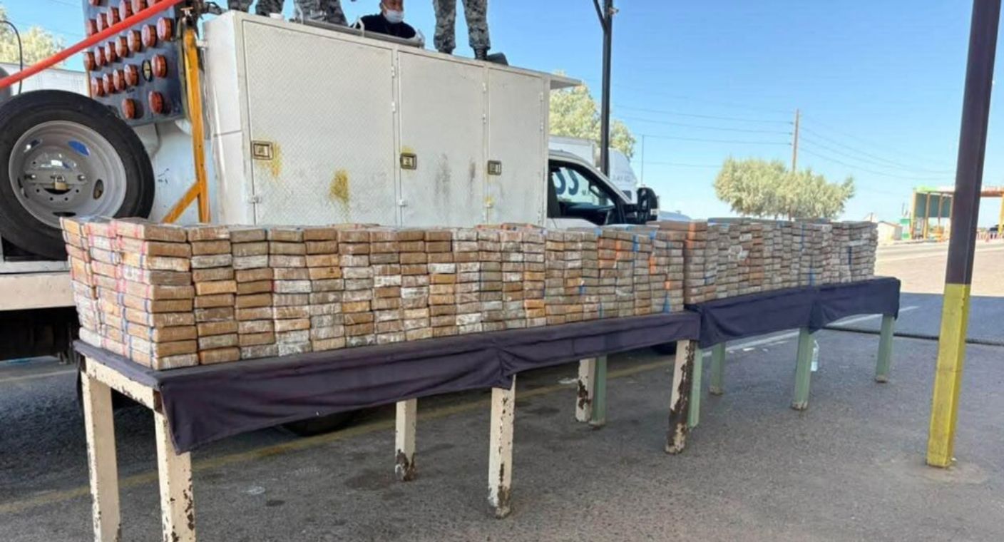 Guardia Nacional y Ejército aseguran mil 201 kilos de cocaína ocultos en una camioneta en Sonora - Proyecto Puente