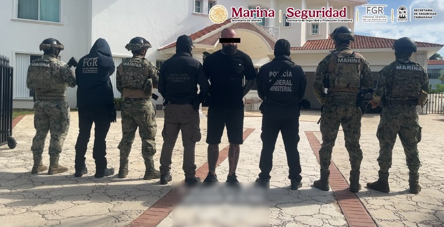 Detienen en Cancún a presunto líder criminal vinculado con tráfico de drogas y extorsión - AFmedios .- Agencia de Noticias