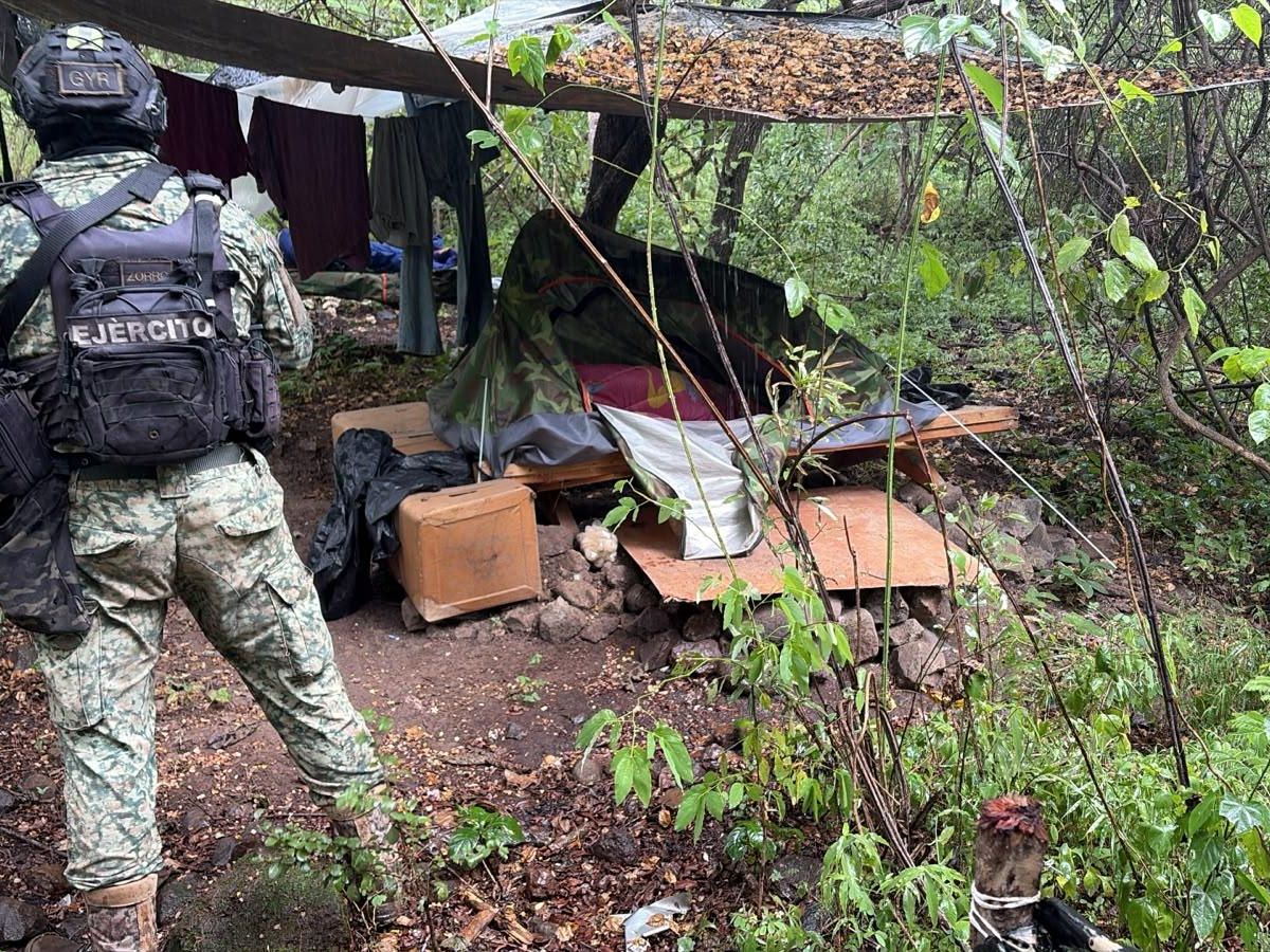 Army dismantles suspected meth lab in Santa María del Oro