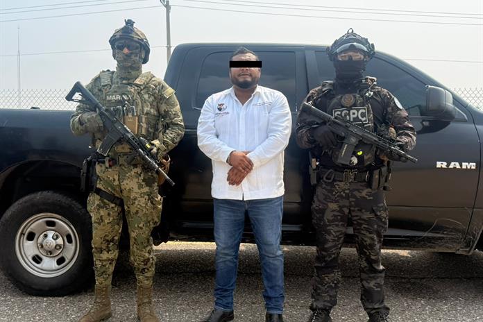 SSPC detiene a alcalde de Juchitán por extorsión y crimen organizado
