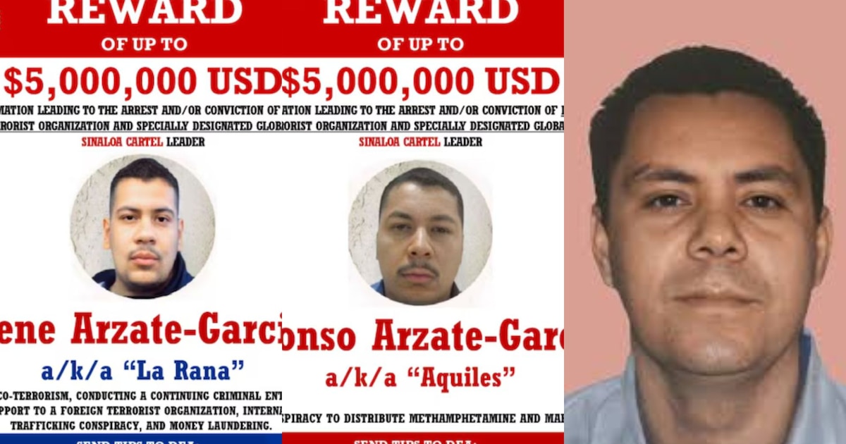 Hasta 15 mdd por El Aquiles, La Rana y El Ruso: EEUU reitera recompensas por líderes de La Mayiza en Baja California