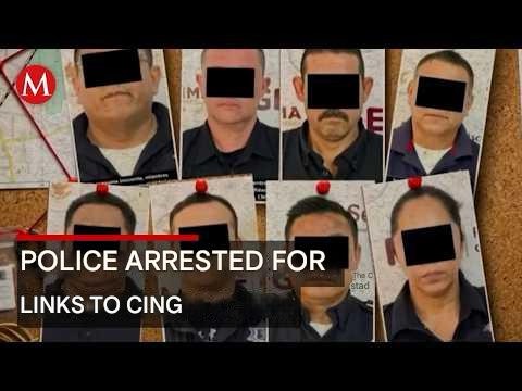 Eight Police Officers Arrested in Colima for Alleged Ties to the CJNG
