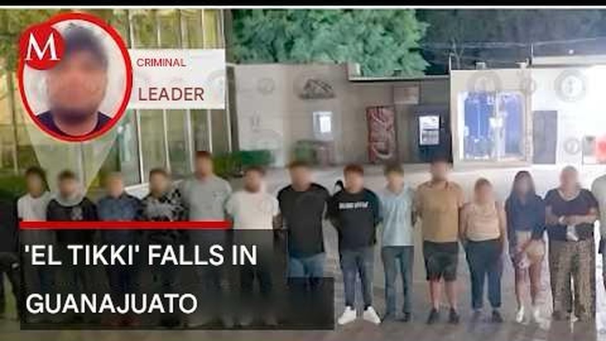 ‘El Tikki’ and 21 Alleged Members of the CJNG Arrested in Guanajuato