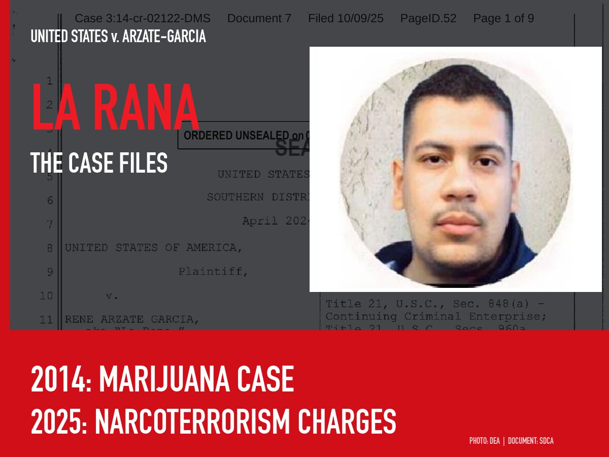 La Rana’s Old Marijuana Case Just Became a Terrorism Case