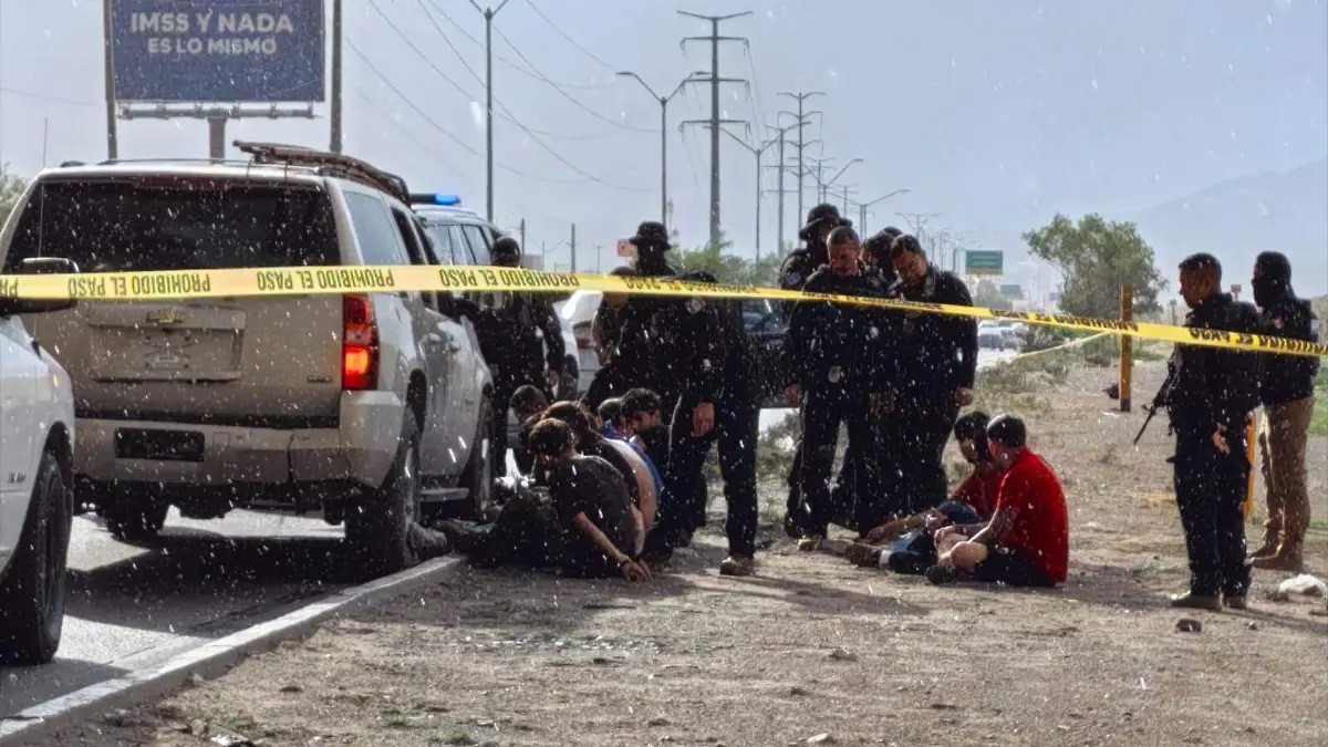 SSPE Detains Group of Alleged Human Smugglers Near the Rio Grande